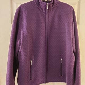 Quilted fall jacket EUC